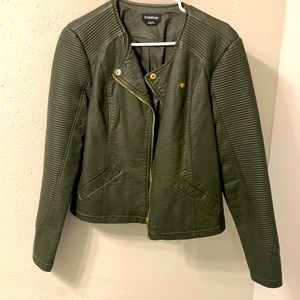 Bebe leather jacket